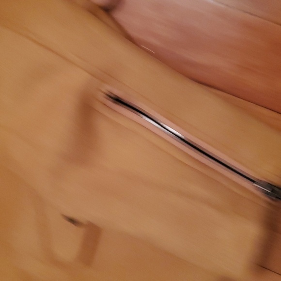 Luna Moon yellow suede moto jacket, women size Small Oversized. - Picture 7 of 10